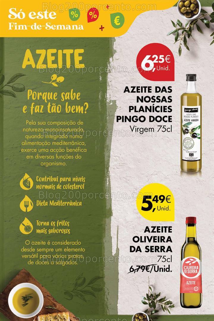 Antevisão Folheto PINGO DOCE Promoções Fim de Semana - 5 a 6 outubro