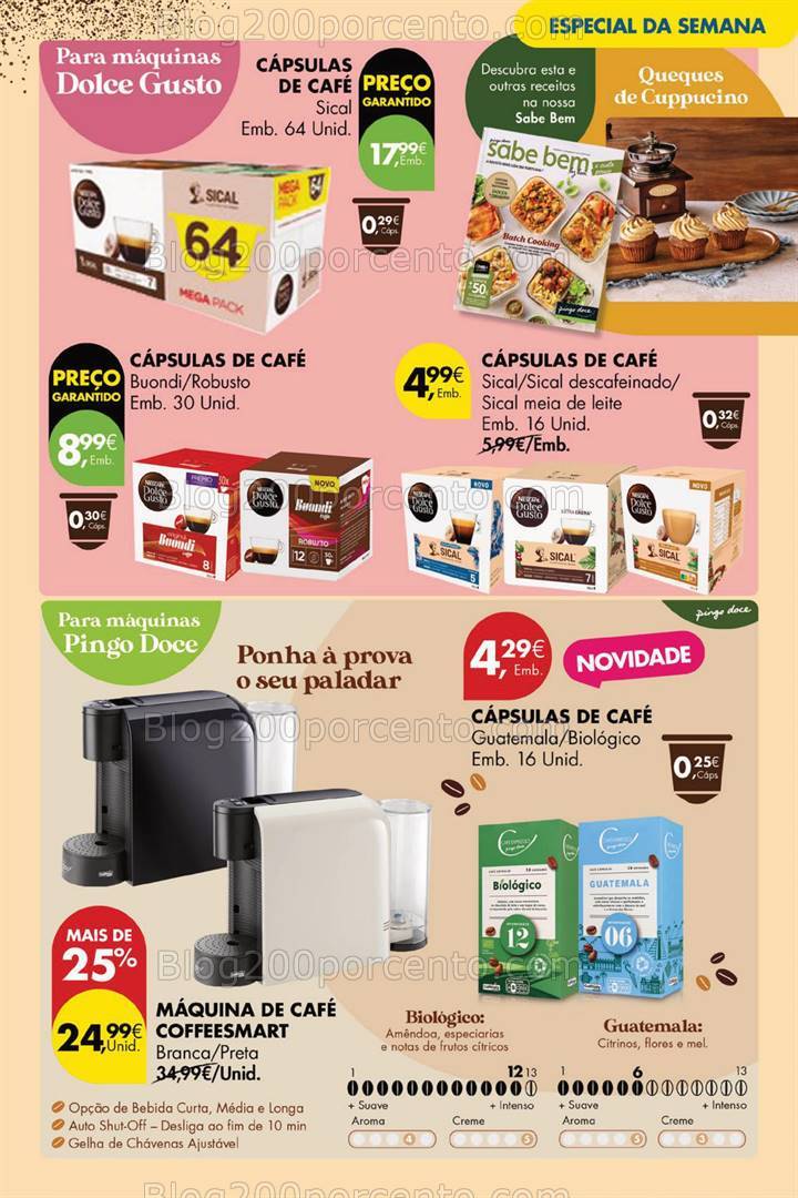Antevisão Folheto PINGO DOCE Promoções Fim de Semana - 5 a 6 outubro
