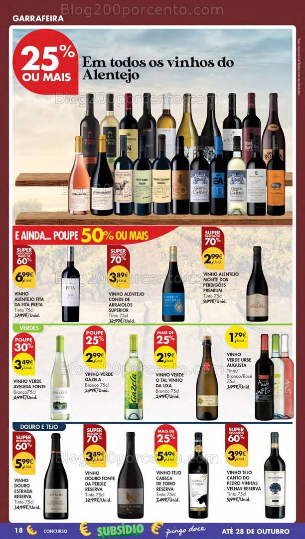 Antevisão Folheto PINGO DOCE Lojas Pequenas Promoções de 1 a 7 outubro