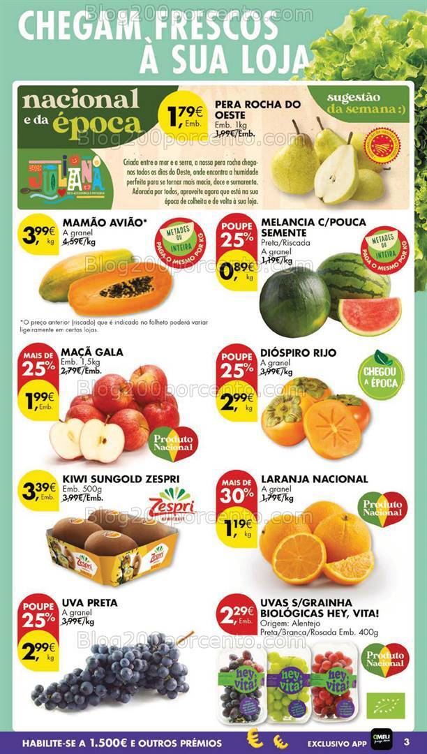 Antevisão Folheto PINGO DOCE Lojas Grandes Promoções de 1 a 7 outubro