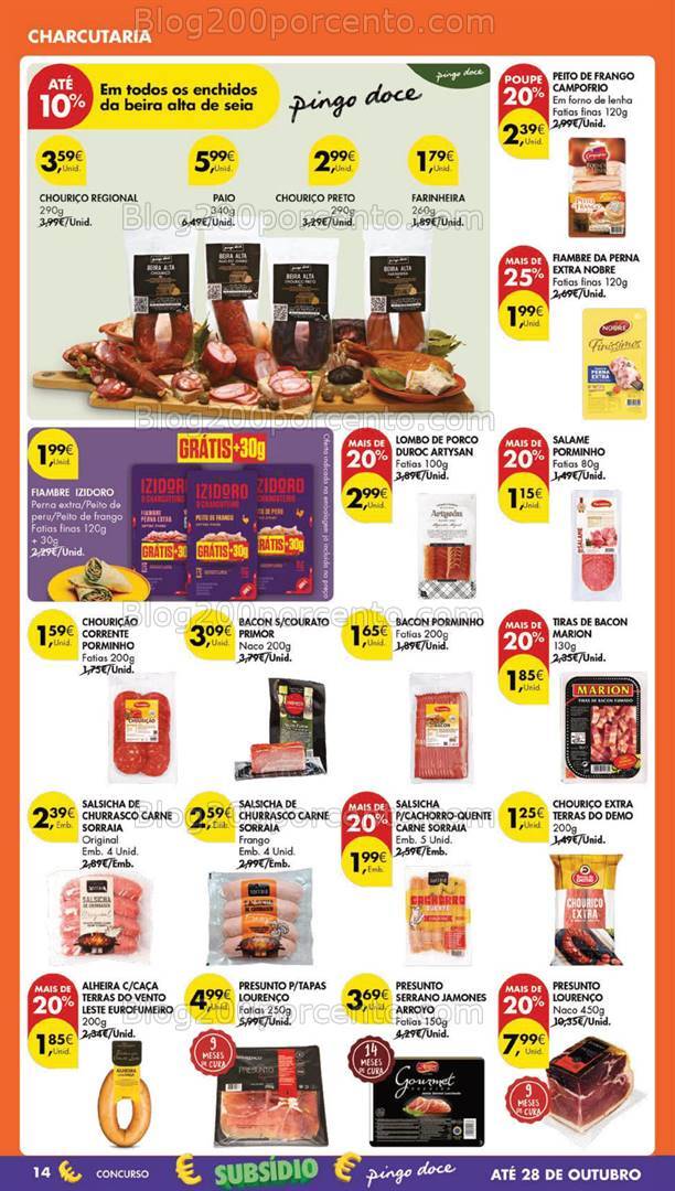 Antevisão Folheto PINGO DOCE Lojas Grandes Promoções de 1 a 7 outubro