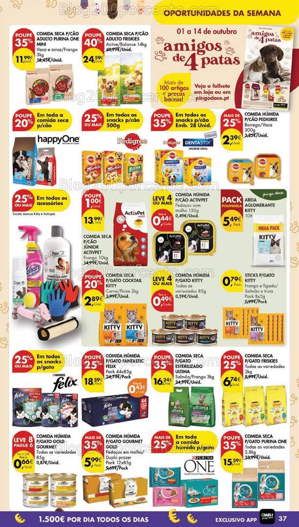 Antevisão Folheto PINGO DOCE Lojas Grandes Promoções de 1 a 7 outubro