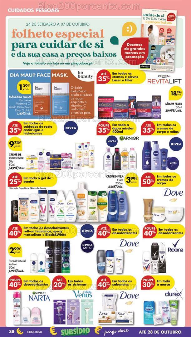 Antevisão Folheto PINGO DOCE Lojas Grandes Promoções de 1 a 7 outubro