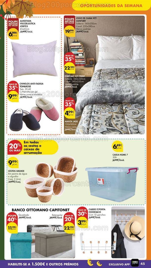 Antevisão Folheto PINGO DOCE Bazar Grandes Promoções de 1 a 7 outubro