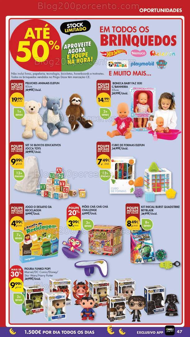 Antevisão Folheto PINGO DOCE Lojas Grandes Promoções de 1 a 7 outubro