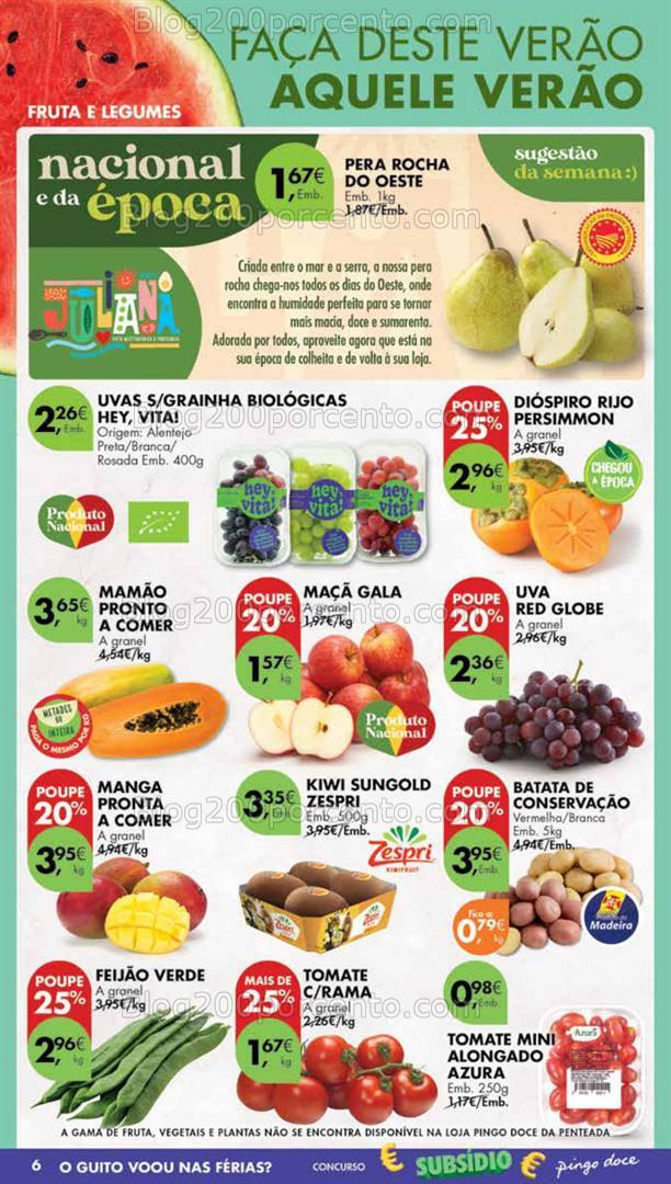 Antevisão Folheto PINGO DOCE Madeira Promoções de 1 a 7 outubro