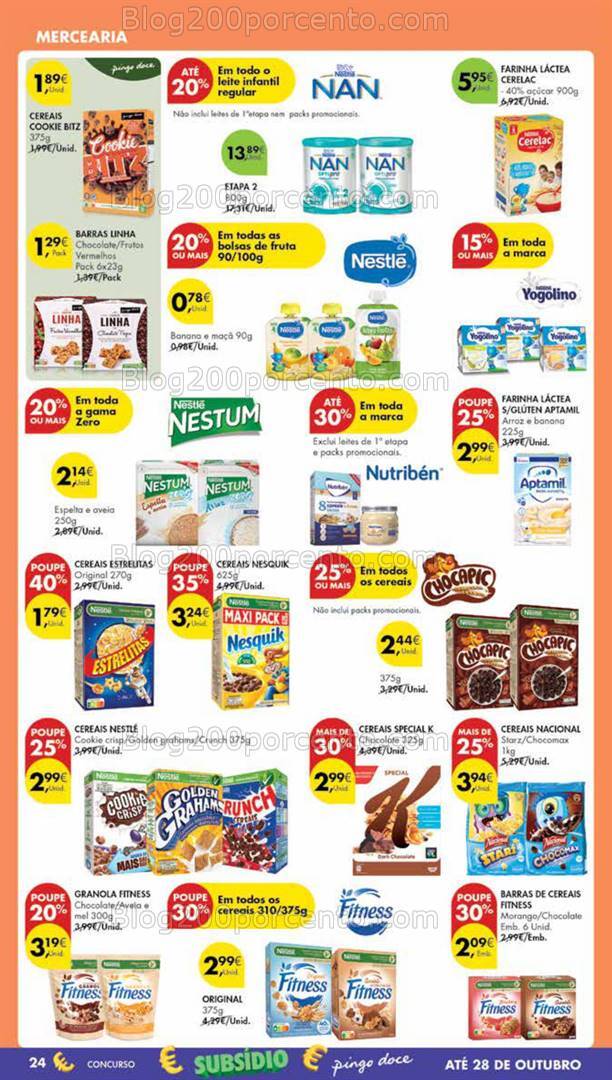 Antevisão Folheto PINGO DOCE Madeira Promoções de 1 a 7 outubro