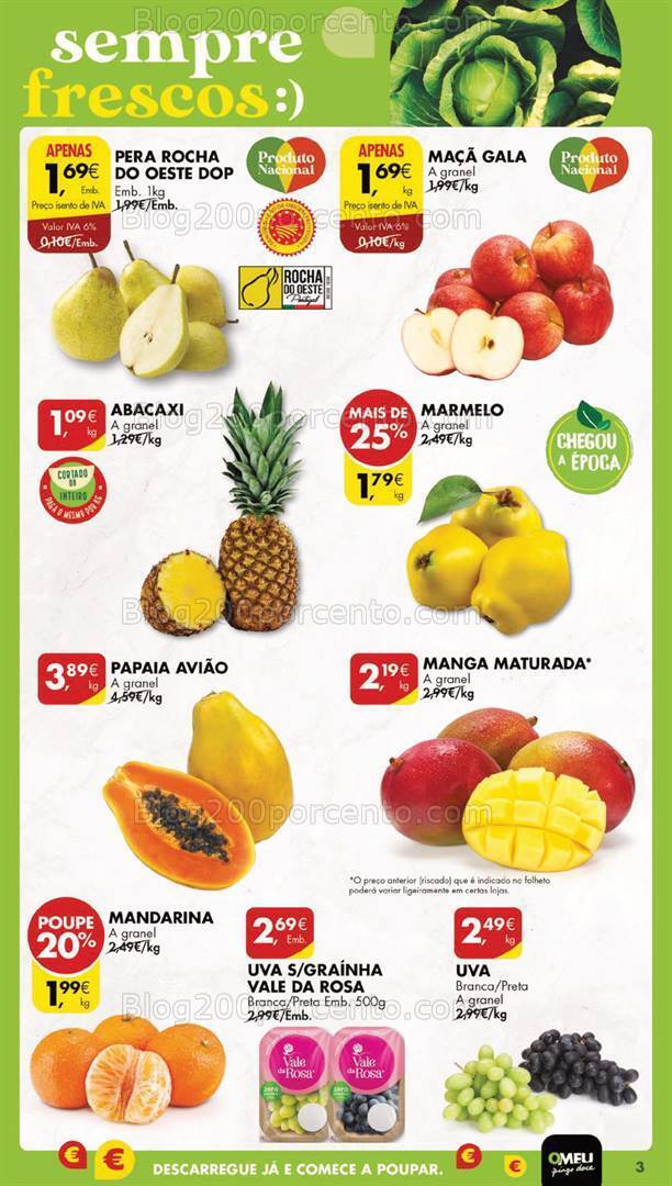 Antevisão Folheto PINGO DOCE Lojas Grandes Promoções de 3 a 9 outubro