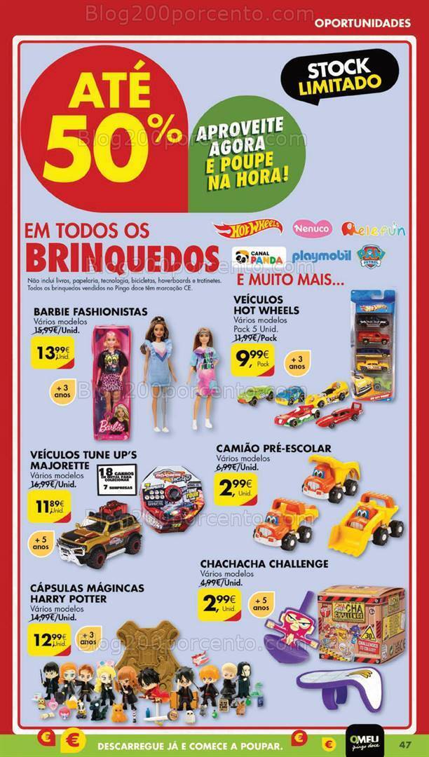 Antevisão Folheto PINGO DOCE Lojas Grandes Promoções de 3 a 9 outubro