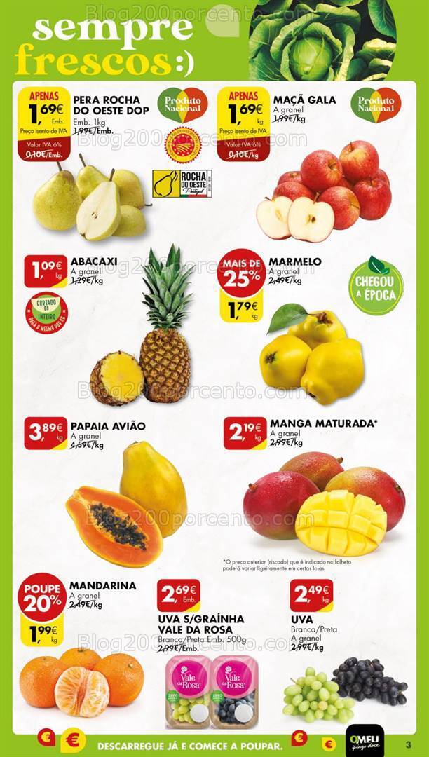Antevisão Folheto PINGO DOCE Lojas Pequenas Promoções de 3 a 9 outubro
