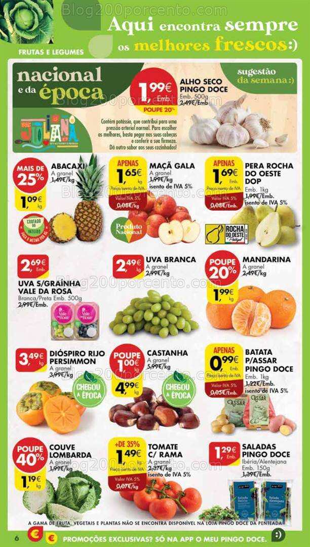 Antevisão Folheto PINGO DOCE Madeira Promoções de 3 a 9 outubro