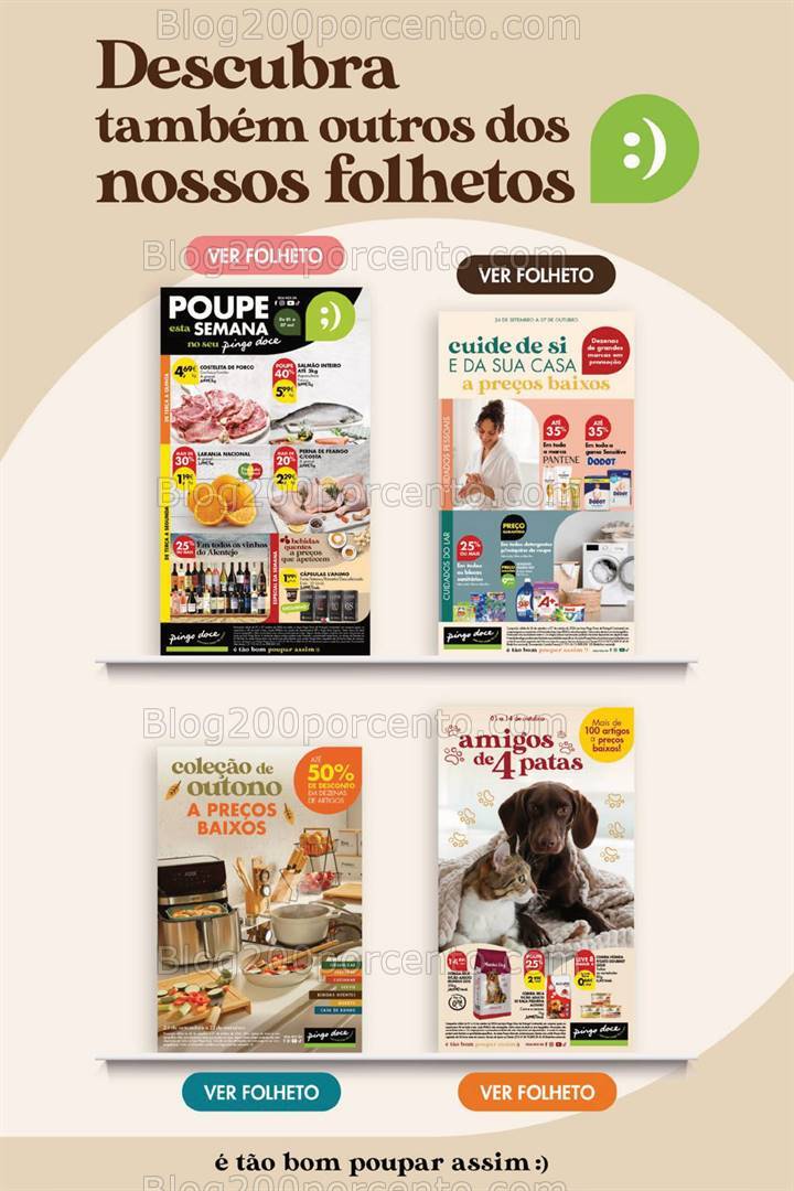 Antevisão Folheto PINGO DOCE Promoções Fim de Semana - 4 a 7 outubro