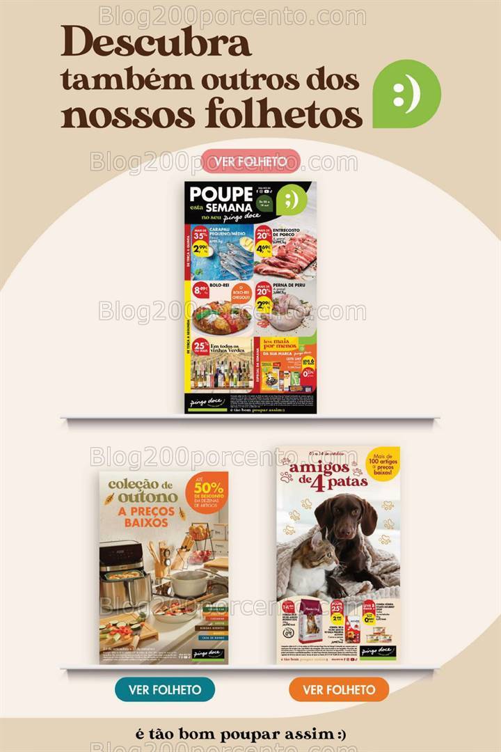 Antevisão Folheto PINGO DOCE Promoções Fim de Semana - 12 a 13 outubro