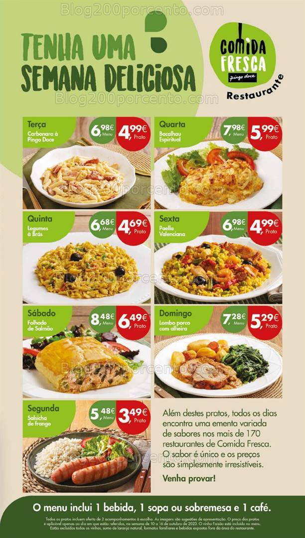 Antevisão Folheto PINGO DOCE Açores Promoções de 10 a 16 outubro