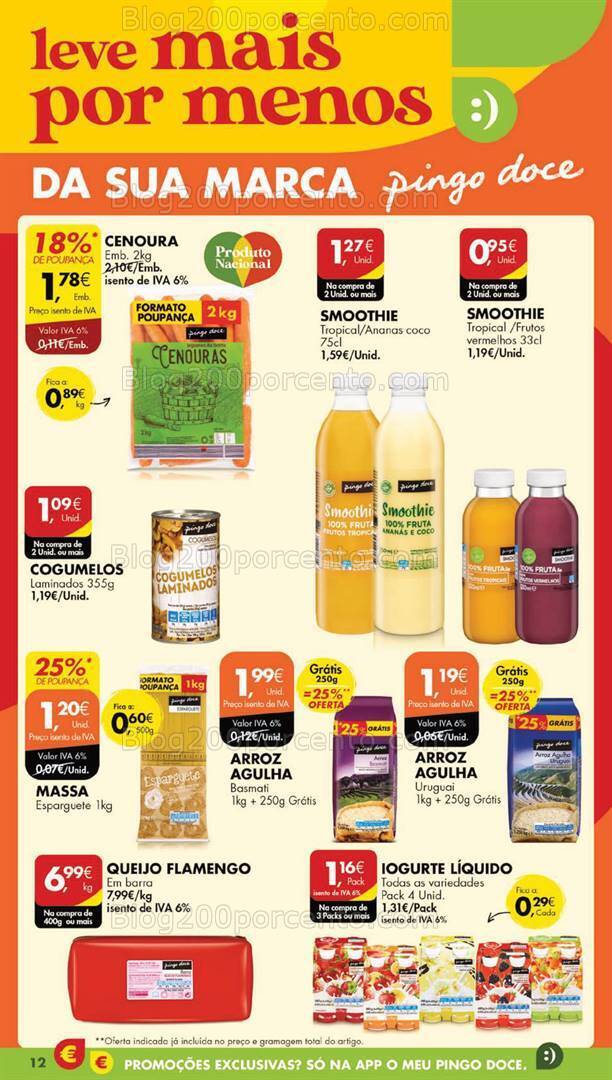 Antevisão Folheto PINGO DOCE Açores Promoções de 10 a 16 outubro