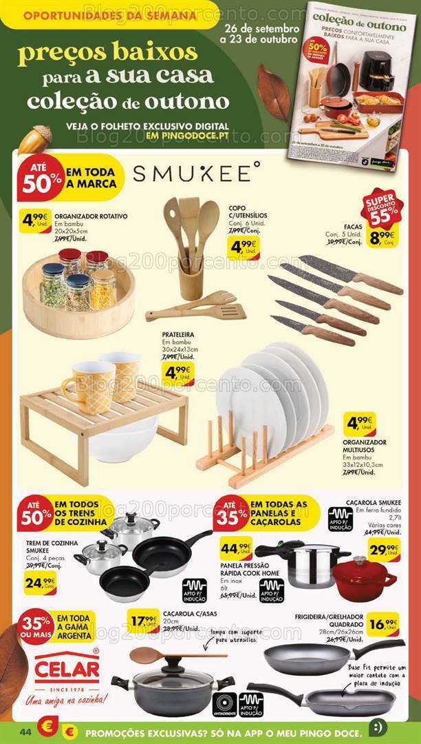 Antevisão Folheto PINGO DOCE Lojas Grandes Promoções de 10 a 16 outubro