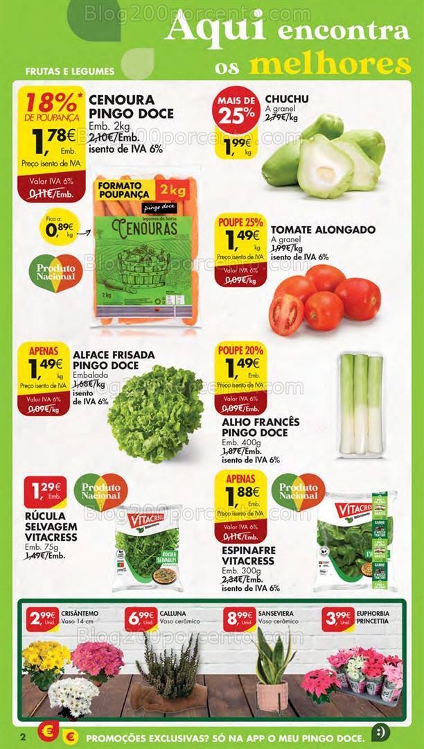 Antevisão Folheto PINGO DOCE Lojas Pequenas Promoções de 10 a 16 outubro