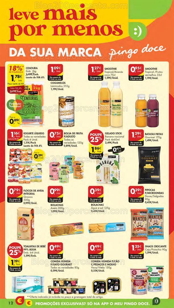 Antevisão Folheto PINGO DOCE Lojas Pequenas Promoções de 10 a 16 outubro