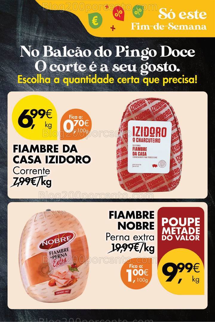 Antevisão Folheto PINGO DOCE Promoções Fim de Semana - 11 a 14 outubro