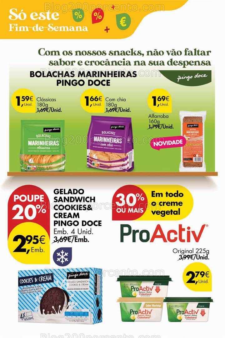 Antevisão Folheto PINGO DOCE Promoções Fim de Semana - 11 a 14 outubro