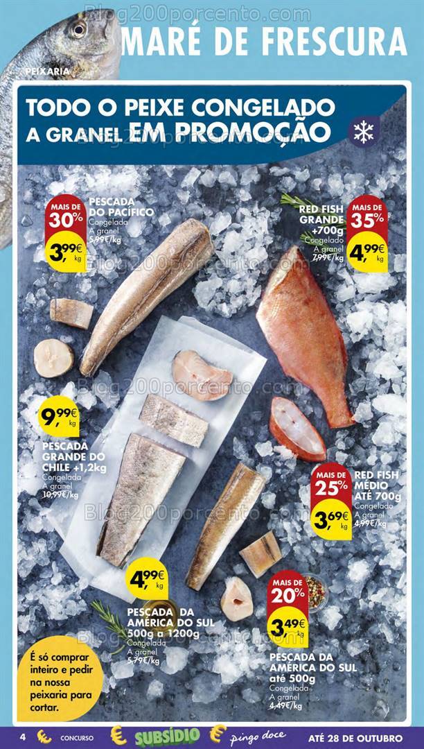 Antevisão Folheto PINGO DOCE Lojas Pequenas Promoções de 8 a 14 outubro