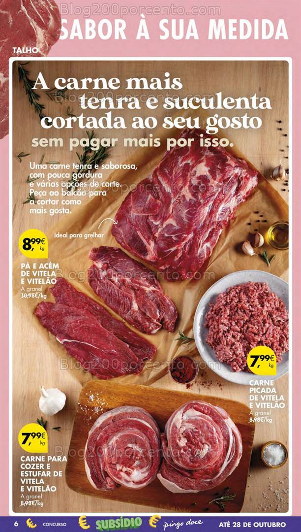 Antevisão Folheto PINGO DOCE Lojas Pequenas Promoções de 8 a 14 outubro