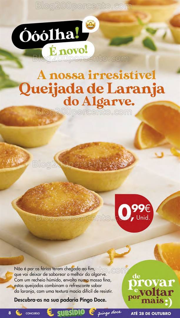 Antevisão Folheto PINGO DOCE Lojas Pequenas Promoções de 8 a 14 outubro