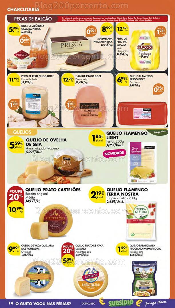 Antevisão Folheto PINGO DOCE Lojas Pequenas Promoções de 8 a 14 outubro