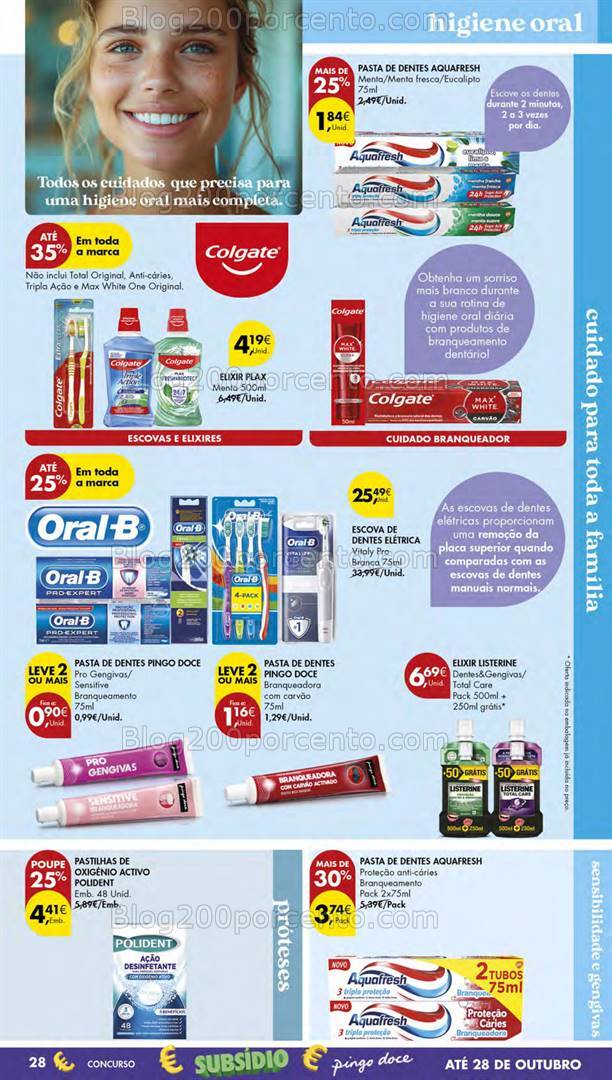 Antevisão Folheto PINGO DOCE Lojas Pequenas Promoções de 8 a 14 outubro