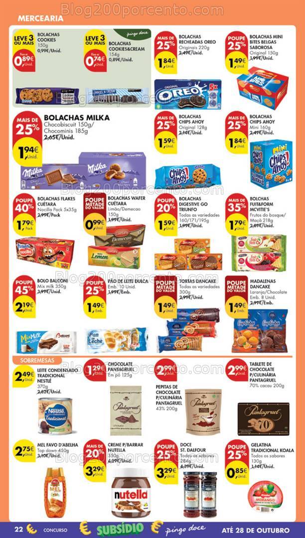 Antevisão Folheto PINGO DOCE Madeira Promoções de 8 a 14 outubro