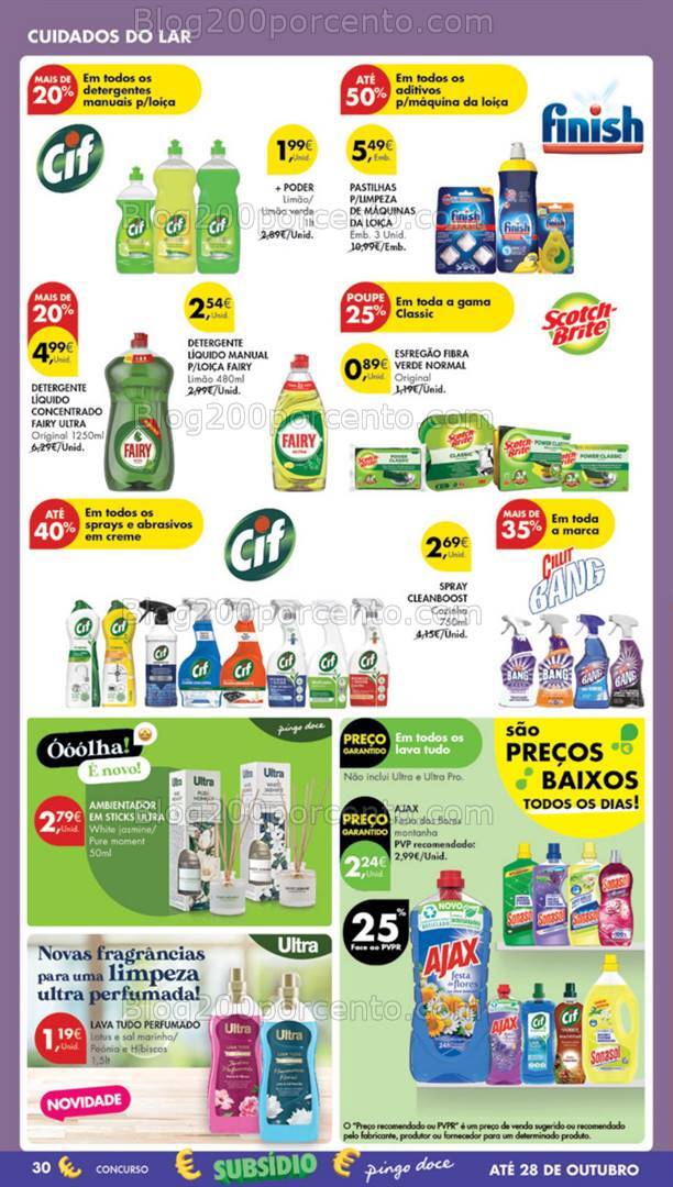 Antevisão Folheto PINGO DOCE Madeira Promoções de 8 a 14 outubro