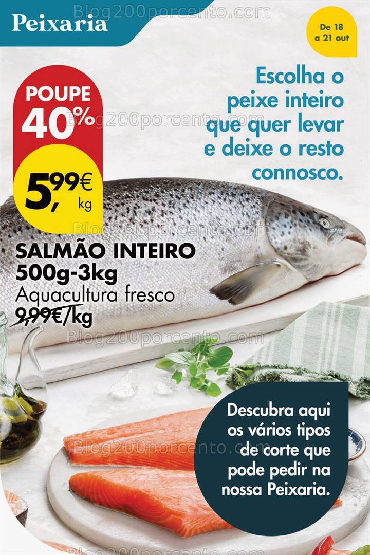 Antevisão Folheto PINGO DOCE Promoções Fim de Semana - 18 a 21 outubro