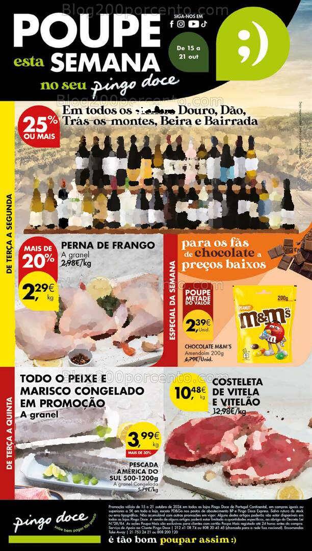 Antevisão Folheto PINGO DOCE Lojas Grandes Promoções de 15 a 21 outubro