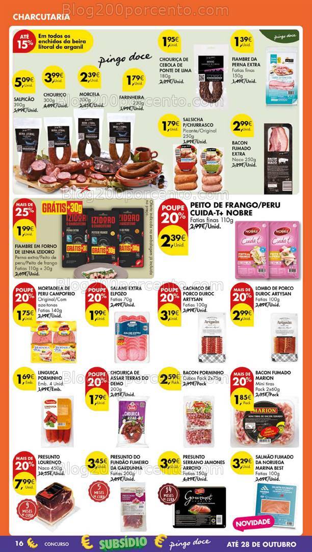 Antevisão Folheto PINGO DOCE Lojas Grandes Promoções de 15 a 21 outubro