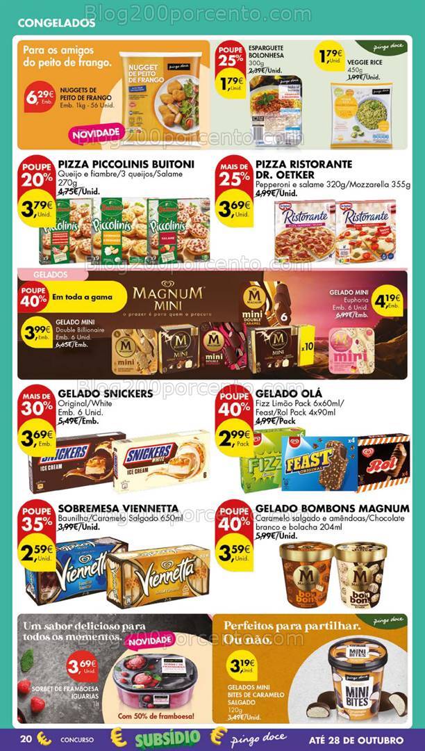 Antevisão Folheto PINGO DOCE Lojas Grandes Promoções de 15 a 21 outubro