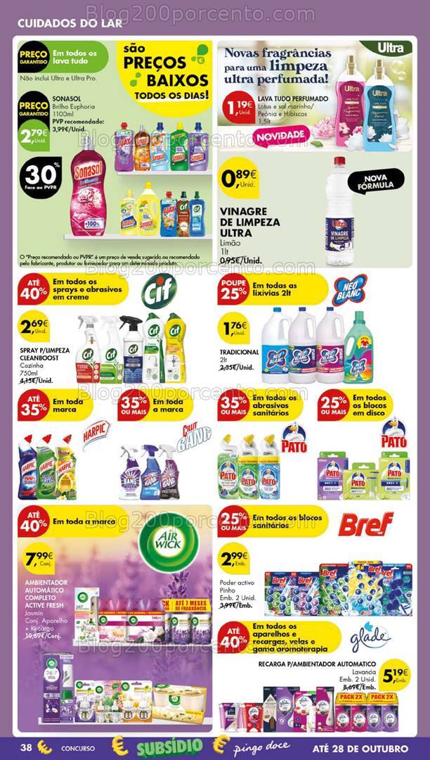 Antevisão Folheto PINGO DOCE Lojas Grandes Promoções de 15 a 21 outubro