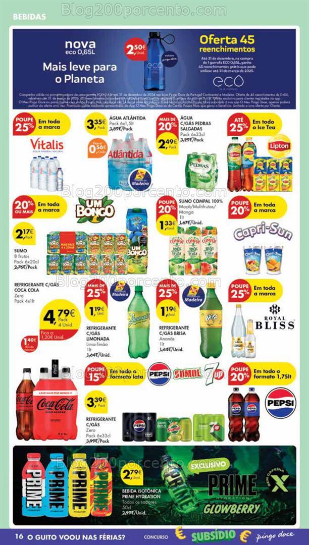 Antevisão Folheto PINGO DOCE Madeira Promoções de 15 a 21 outubro