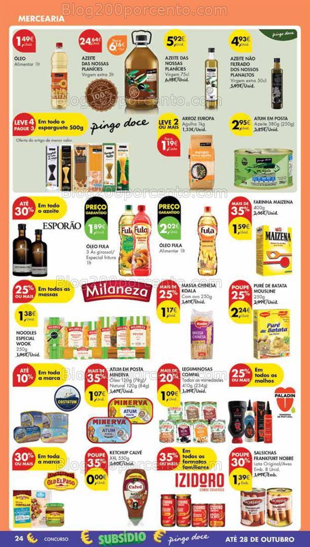 Antevisão Folheto PINGO DOCE Madeira Promoções de 15 a 21 outubro