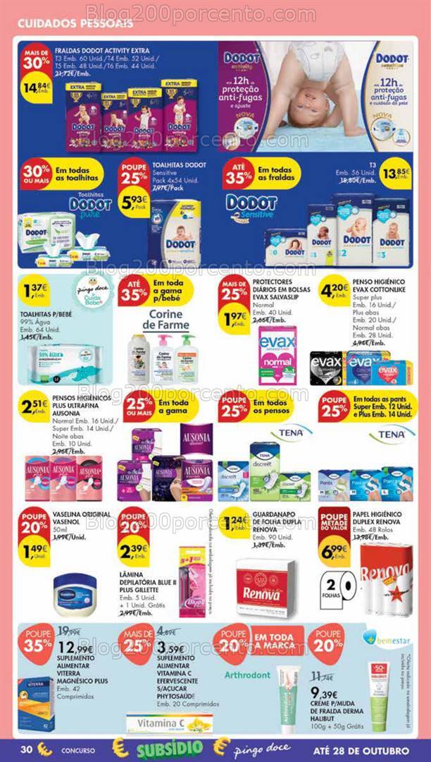 Antevisão Folheto PINGO DOCE Madeira Promoções de 15 a 21 outubro