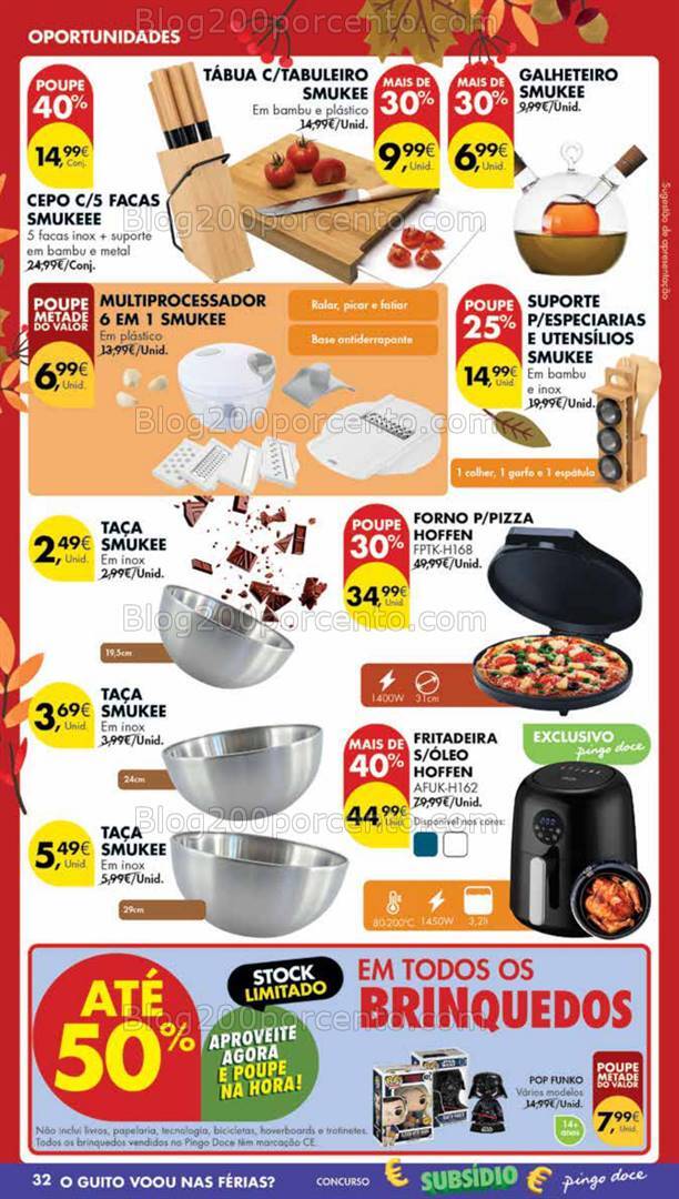 Antevisão Folheto PINGO DOCE Bazar Madeira Promoções de 15 a 21 outubro