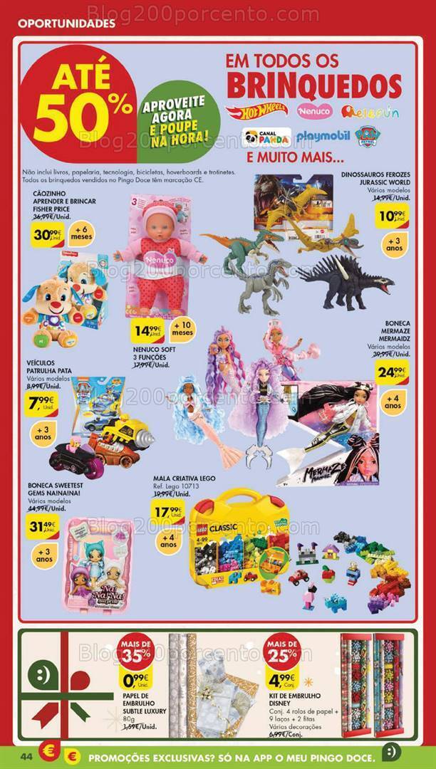 Antevisão Folheto PINGO DOCE Bazar Grandes Promoções de 17 a 23 outubro