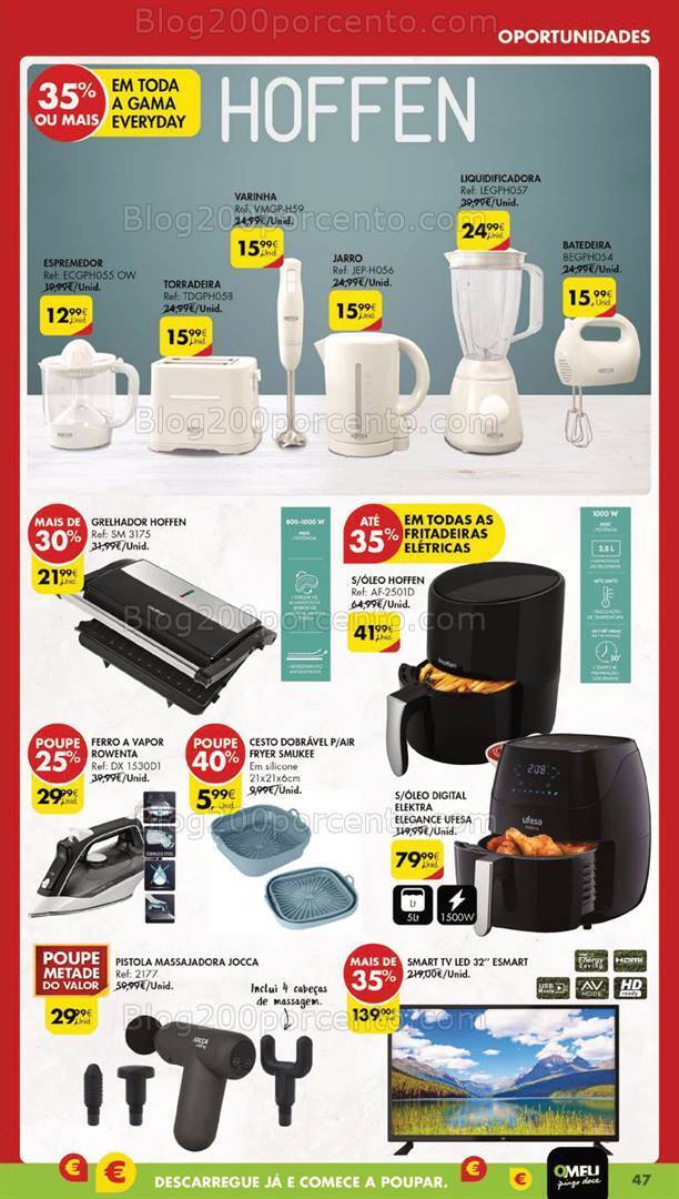 Antevisão Folheto PINGO DOCE Bazar Grandes Promoções de 17 a 23 outubro