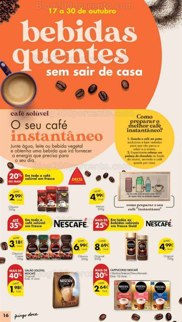 Antevisão Folheto PINGO DOCE Lojas Madeira Promoções de 17 a 23 outubro