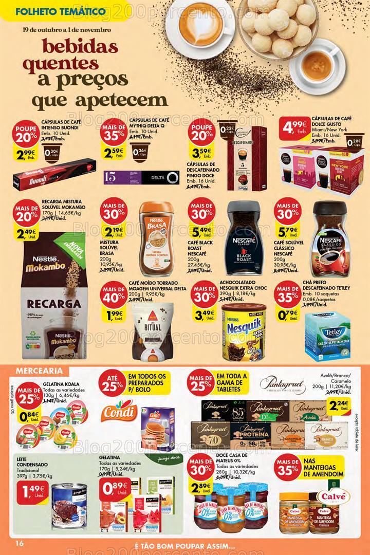 Antevisão Folheto PINGO DOCE Açores Promoções de 19 a 25 outubro