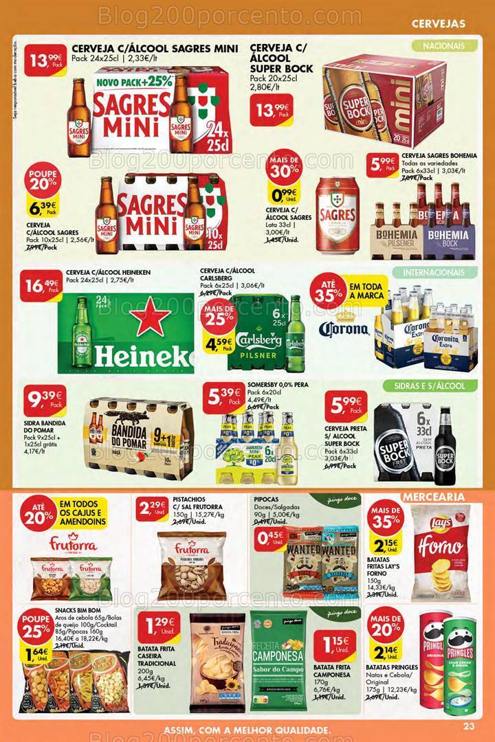 Antevisão Folheto PINGO DOCE Açores Promoções de 19 a 25 outubro