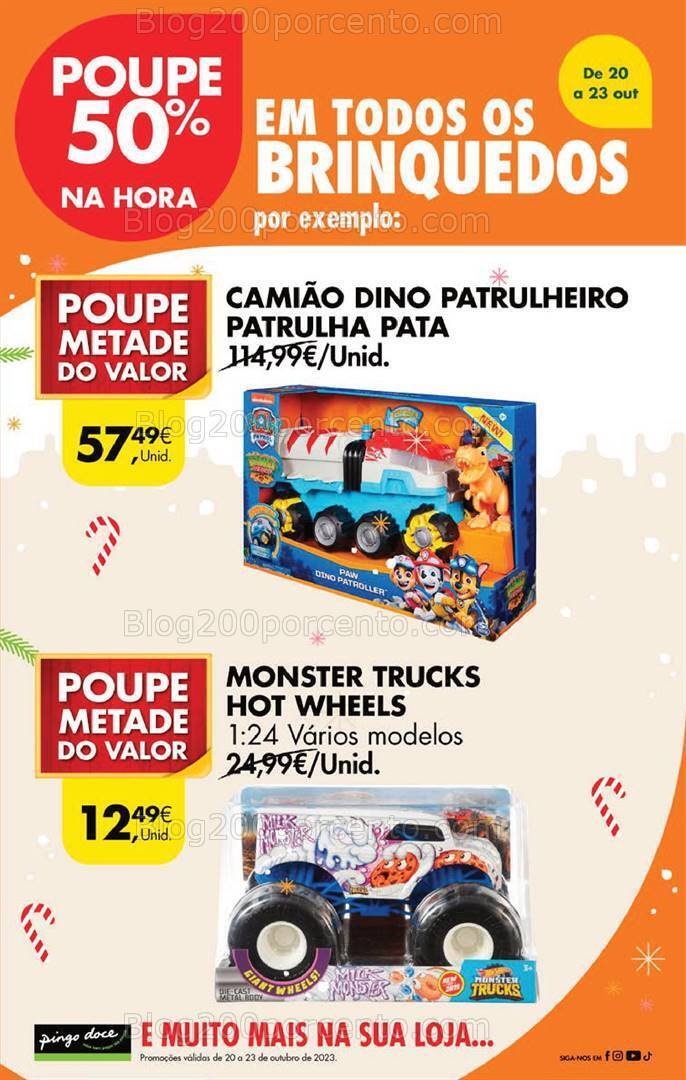 ALERTA - 50% desconto PINGO DOCE Brinquedos Fim de Semana - 20 a 23 outubro