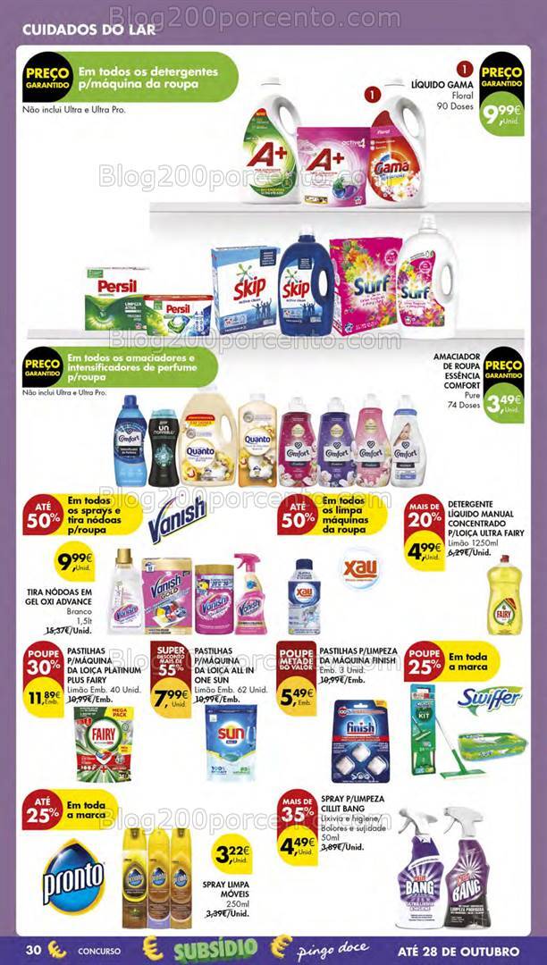 Antevisão Folheto PINGO DOCE Lojas Pequenas Promoções de 22 a 28 outubro