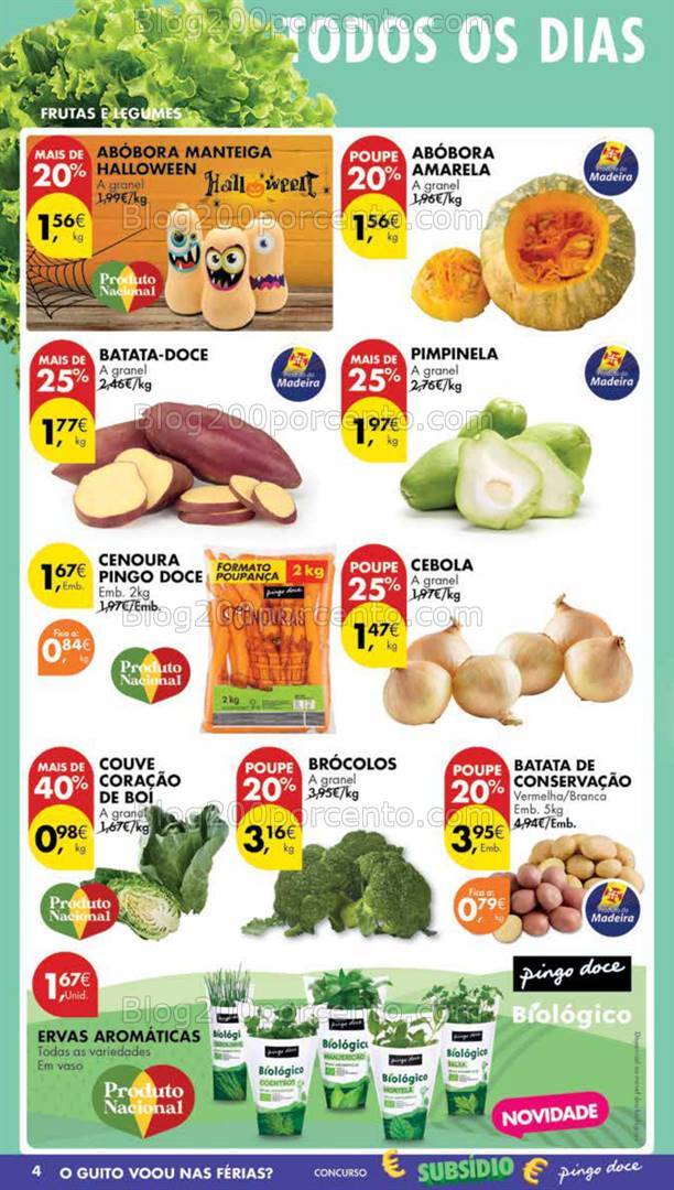 Antevisão Folheto PINGO DOCE Madeira Promoções de 22 a 28 outubro