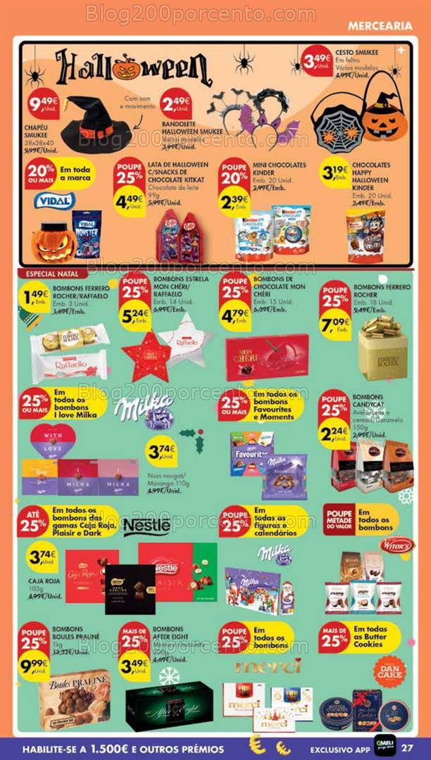 Antevisão Folheto PINGO DOCE Madeira Promoções de 22 a 28 outubro