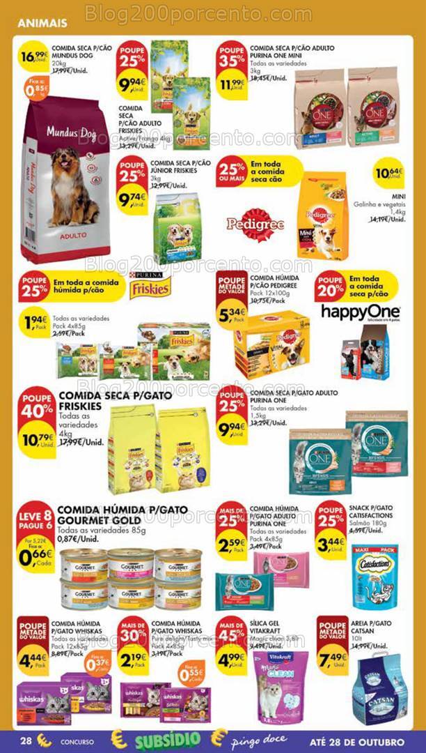 Antevisão Folheto PINGO DOCE Madeira Promoções de 22 a 28 outubro